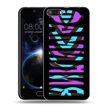 Пластиковый чехол на Doogee Shoot 2 с принтом ФАМИЛИЯ