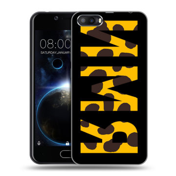 Пластиковый чехол на Doogee Shoot 2 с принтом ИМЯ