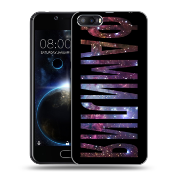 Пластиковый чехол на Doogee Shoot 2 с принтом ФАМИЛИЯ