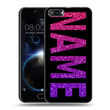 Пластиковый чехол на Doogee Shoot 2 с принтом NAME