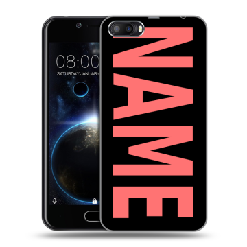 Пластиковый чехол на Doogee Shoot 2 с принтом NAME