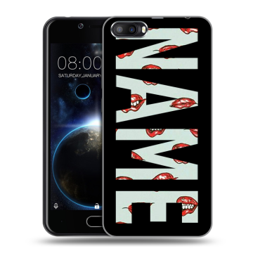 Пластиковый чехол на Doogee Shoot 2 с принтом NAME