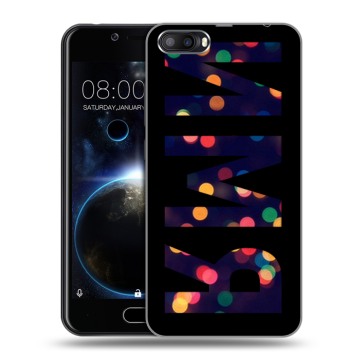 Пластиковый чехол на Doogee Shoot 2 с принтом ИМЯ