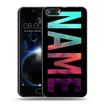 Пластиковый чехол на Doogee Shoot 2 с принтом NAME