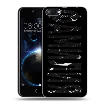 Пластиковый чехол на Doogee Shoot 2 с принтом ФАМИЛИЯ
