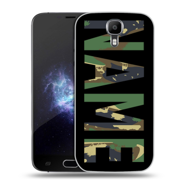 Пластиковый чехол на Doogee X9 Pro с принтом NAME