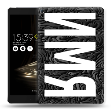 Силиконовый чехол на Asus ZenPad 3S 10 LTE с принтом ИМЯ