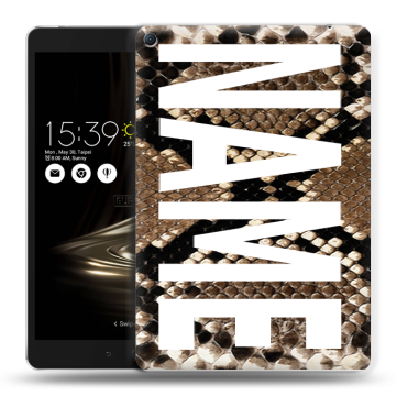 Силиконовый чехол на Asus ZenPad 3S 10 LTE с принтом NAME