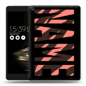 Силиконовый чехол на Asus ZenPad 3S 10 LTE с принтом NAME