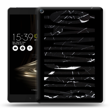 Силиконовый чехол на Asus ZenPad 3S 10 LTE с принтом ФАМИЛИЯ