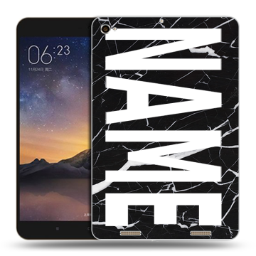 Силиконовый чехол на Xiaomi MiPad 3 с принтом NAME