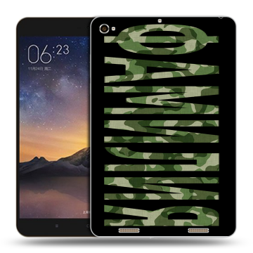 Силиконовый чехол на Xiaomi MiPad 3 с принтом ФАМИЛИЯ
