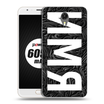 Пластиковый чехол на Ulefone Power 2 с принтом ИМЯ