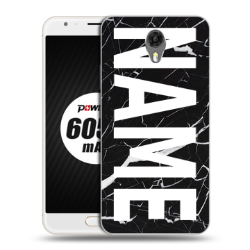 Пластиковый чехол на Ulefone Power 2 с принтом NAME