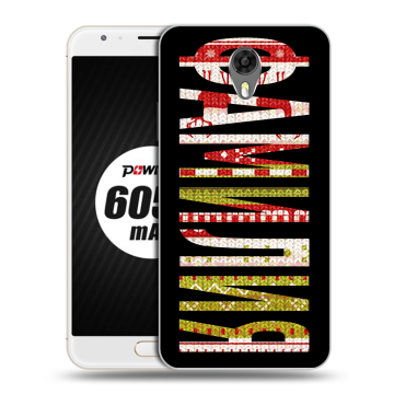Пластиковый чехол на Ulefone Power 2 с принтом ФАМИЛИЯ