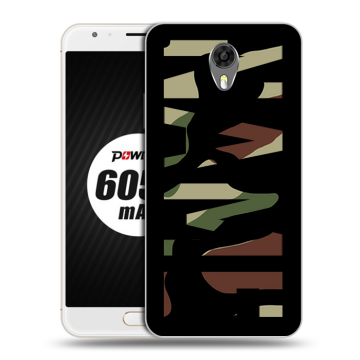 Пластиковый чехол на Ulefone Power 2 с принтом NAME