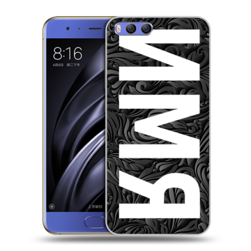 Силиконовый чехол на Xiaomi Mi6 с принтом ИМЯ
