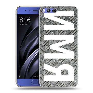 Силиконовый чехол на Xiaomi Mi6 с принтом ИМЯ