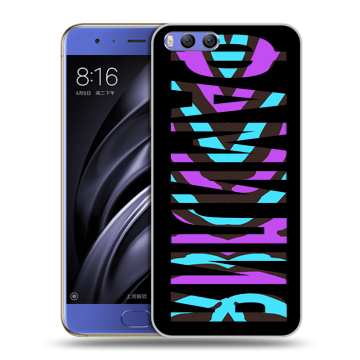 Силиконовый чехол на Xiaomi Mi6 с принтом ФАМИЛИЯ