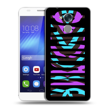 Пластиковый чехол на Huawei Honor 6C с принтом ФАМИЛИЯ