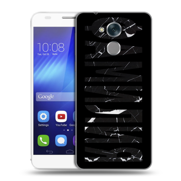 Пластиковый чехол на Huawei Honor 6C с принтом ФАМИЛИЯ