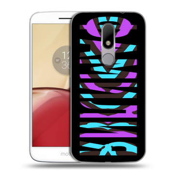 Силиконовый чехол на Lenovo Moto M с принтом ФАМИЛИЯ
