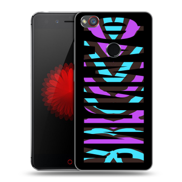 Силиконовый чехол на ZTE Nubia Z11 Mini S с принтом ФАМИЛИЯ