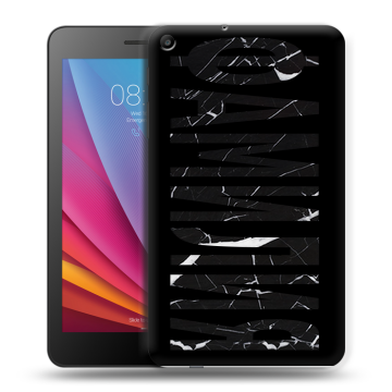 Силиконовый чехол на Huawei MediaPad T2 7.0 с принтом ФАМИЛИЯ