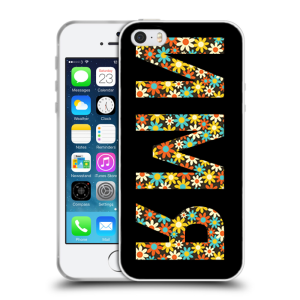 Пластиковый чехол на Iphone 5 с принтом ИМЯ