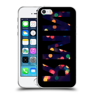 Пластиковый чехол на Iphone 5 с принтом ИМЯ