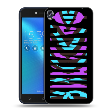 Силиконовый чехол на Asus ZenFone Live с принтом ФАМИЛИЯ
