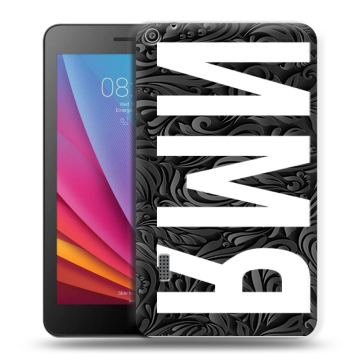 Силиконовый чехол на Huawei MediaPad T3 7 с принтом ИМЯ