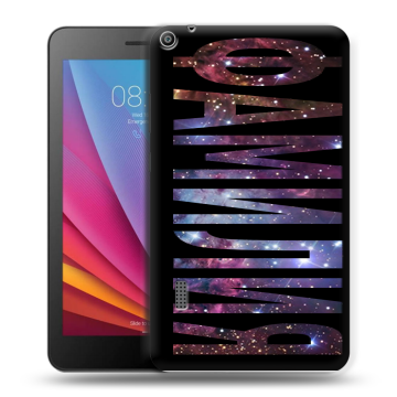 Силиконовый чехол на Huawei MediaPad T3 7 с принтом ФАМИЛИЯ