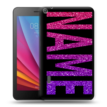 Силиконовый чехол на Huawei MediaPad T3 7 с принтом NAME