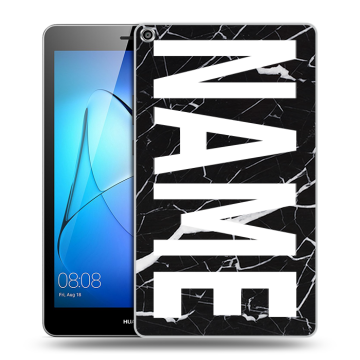 Силиконовый чехол на Huawei MediaPad T3 8 с принтом NAME