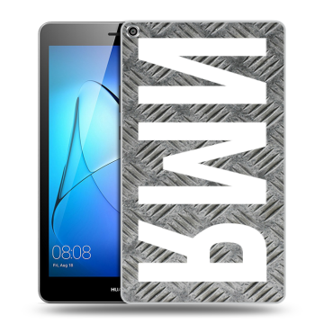 Силиконовый чехол на Huawei MediaPad T3 8 с принтом ИМЯ