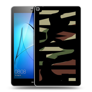 Силиконовый чехол на Huawei MediaPad T3 8 с принтом NAME