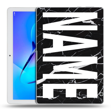 Силиконовый чехол на Huawei MediaPad T3 10 с принтом NAME