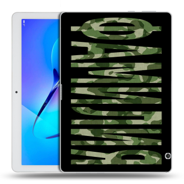 Силиконовый чехол на Huawei MediaPad T3 10 с принтом ФАМИЛИЯ