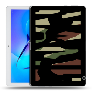 Силиконовый чехол на Huawei MediaPad T3 10 с принтом NAME