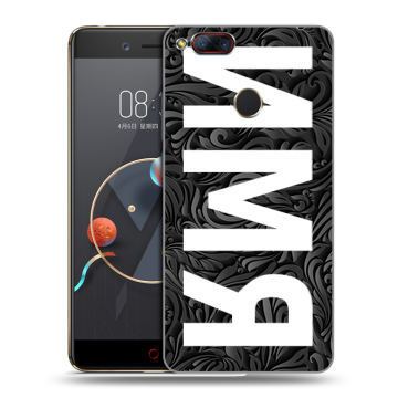 Пластиковый чехол на ZTE Nubia Z17 Mini с принтом ИМЯ