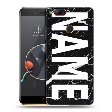 Пластиковый чехол на ZTE Nubia Z17 Mini с принтом NAME