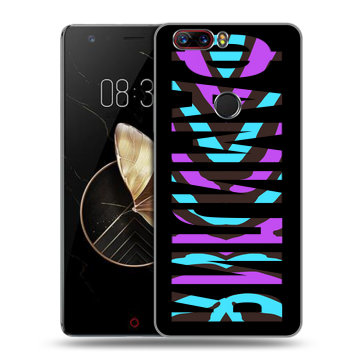 Пластиковый чехол на ZTE Nubia Z17 с принтом ФАМИЛИЯ