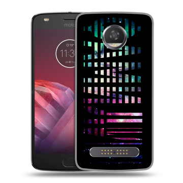Силиконовый чехол на Motorola Moto Z2 Play с принтом ФАМИЛИЯ