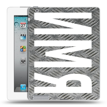 Пластиковый чехол на Ipad 2/3/4 с принтом ИМЯ