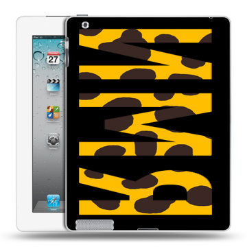 Пластиковый чехол на Ipad 2/3/4 с принтом ИМЯ