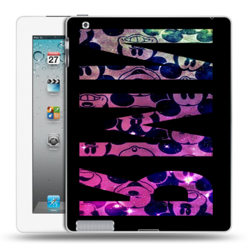 Пластиковый чехол на Ipad 2/3/4 с принтом ИМЯ