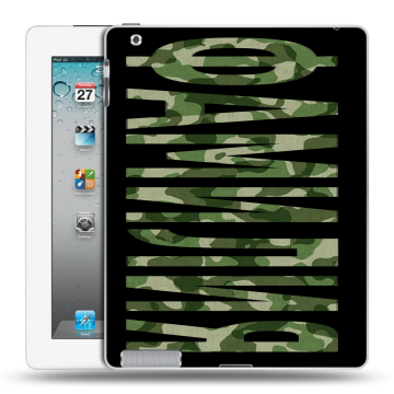 Пластиковый чехол на Ipad 2/3/4 с принтом ФАМИЛИЯ