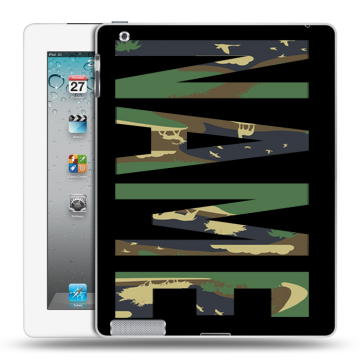 Пластиковый чехол на Ipad 2/3/4 с принтом NAME