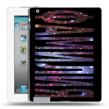 Пластиковый чехол на Ipad 2/3/4 с принтом ФАМИЛИЯ